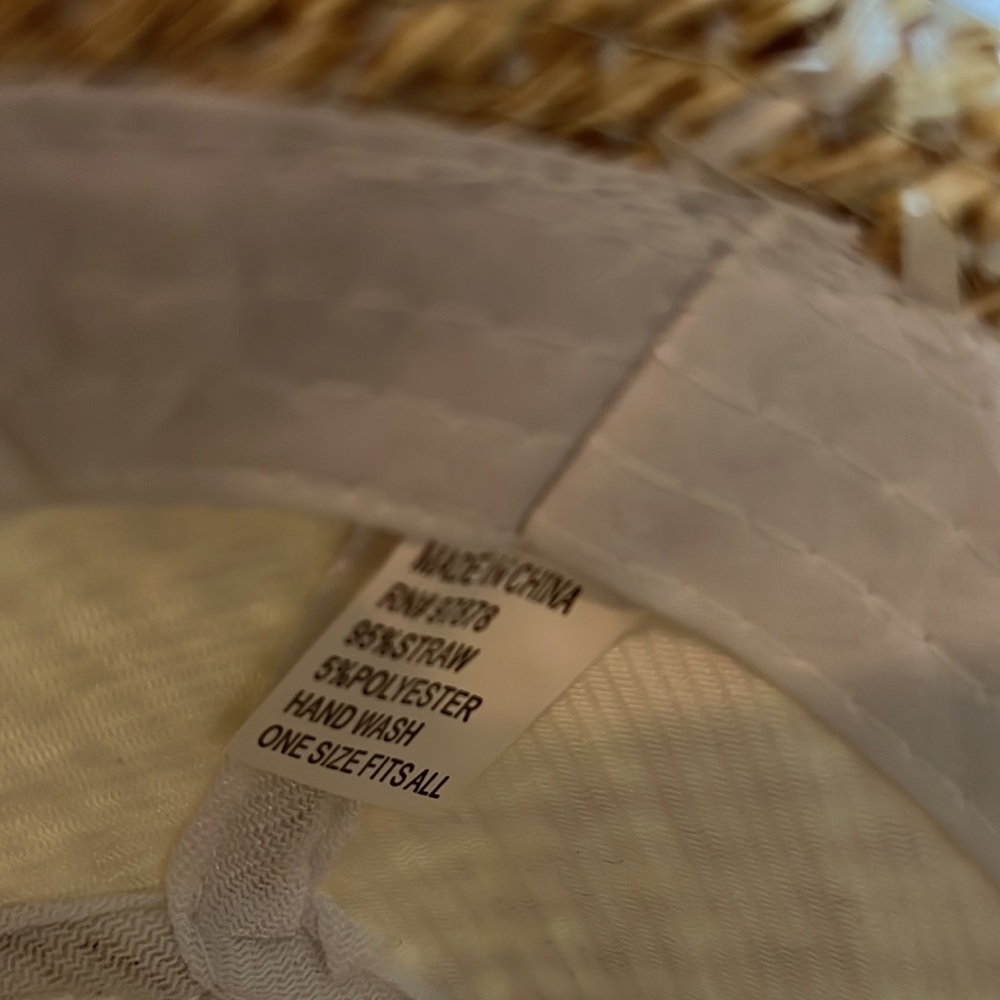 Women's straw fedora - Picture 4 of 4